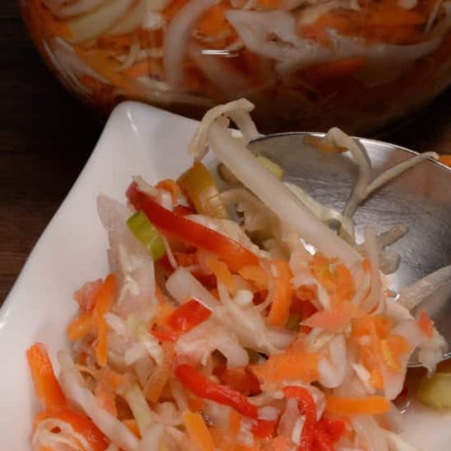 Pikliz (Spicy Coleslaw)