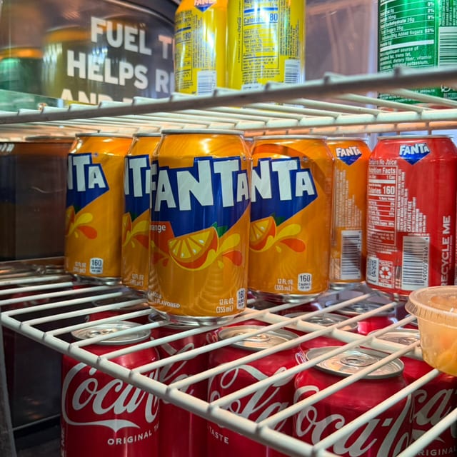 Canned Drinks.