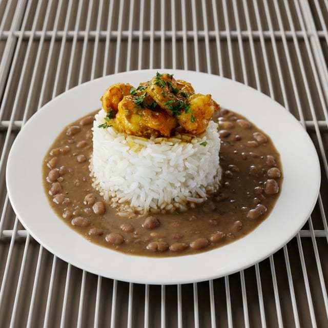 White Rice Platter.